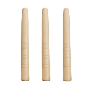 3 Pack 12'' Sledge Hammer Wooden Handle Replacement for Axe Grip Wood Color - Picture 1 of 7
