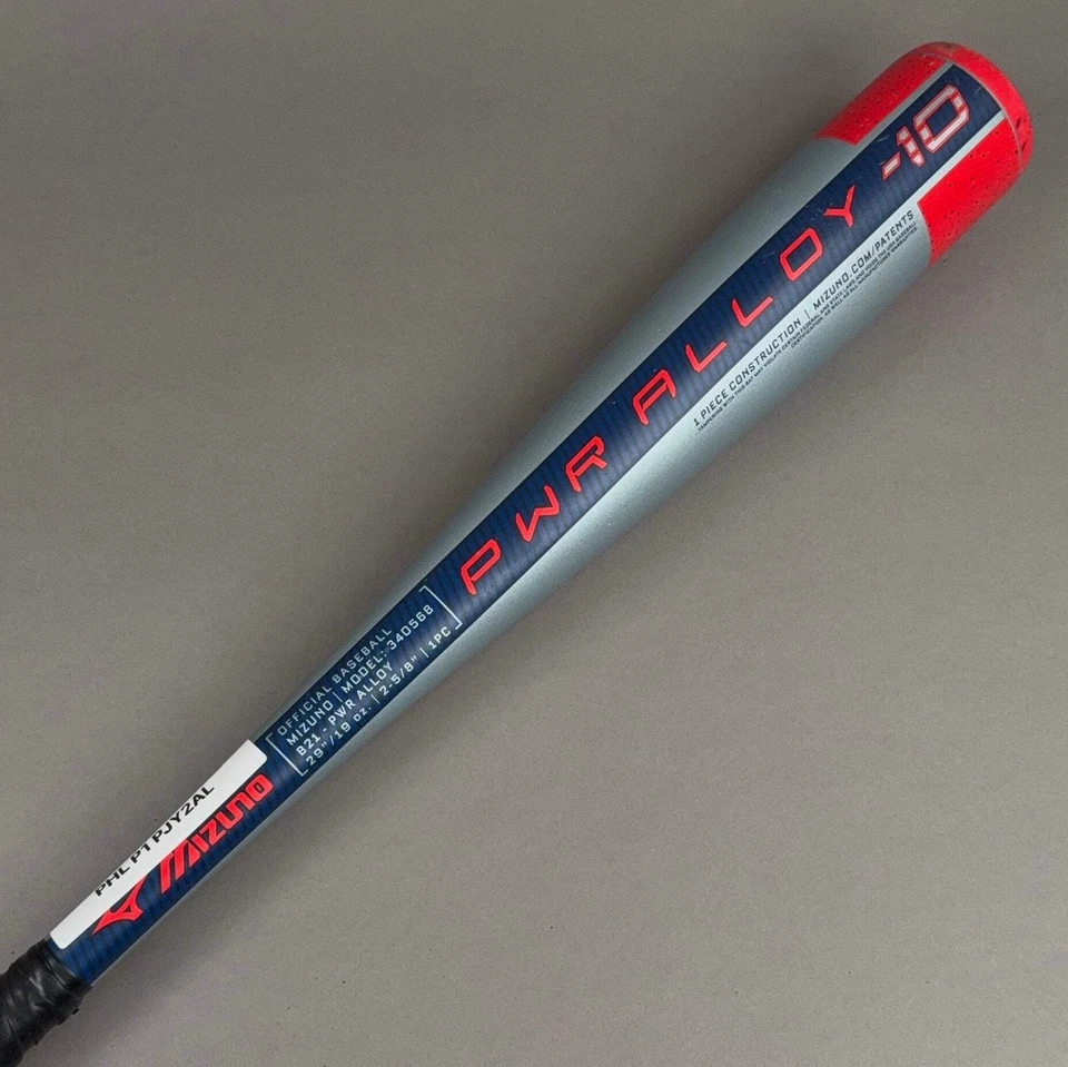 Бейсбольная бита Mizuno PWR Alloy 29/19 (-10) США - Изображение 1 из 4
