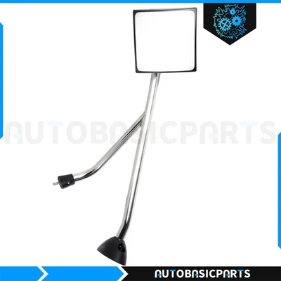For 2008-2017 International Harvester ProStar Right Side Chrome Manual Mirror Foto 1 de 4