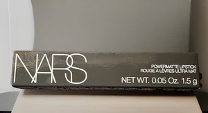 👄 NARS Powermatte Lipstick Shade 131 NOTORIOUS .05 oz NEW in BOX 👄 - Picture 1 of 6