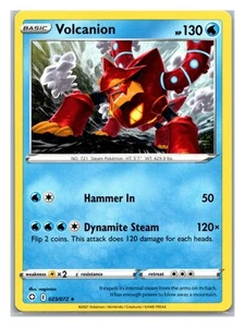Shining Fates #025/072 Volcanion - Rare - Picture 1 of 2
