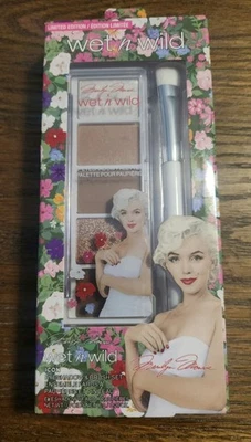 Wet N Wild Icon Marilyn Monroe Limited Edition Eyeshadow Palette & Brush Set - Image 1 of 2