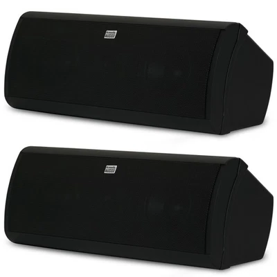 Par de altavoces interiores de 3 vías Acoustic Audio AA40CB 1000 W estantería negra AA40CB-PR Foto 1 de 4