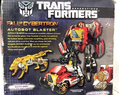 Transformers Generations Fall of Cybertron Voyager Autobot Blaster with Steeljaw - Image 1 of 4