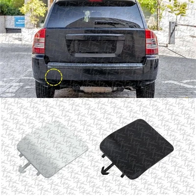 Car Rear Bumper Tow Hook Eye Cover For Jeep Compass 2009-2016 - image 1 of 4