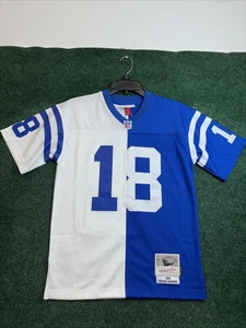 INDIANAPOLIS COLTS 1998 Peyton Manning # 18 YOUTH JERSEY M 10/12 Blue-White M&N - Picture 1 of 9