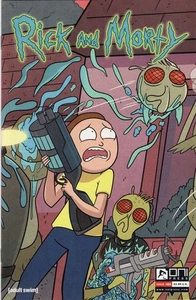 Rick And Morty Comic 4 50th Issue Celebration Reprint Connecting Cover 2019 MINT - Picture 1 of 2