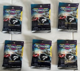 Micro Machines Hasbro 2020 Mystery Vehicle 6 Pieces  Bundle Series 1