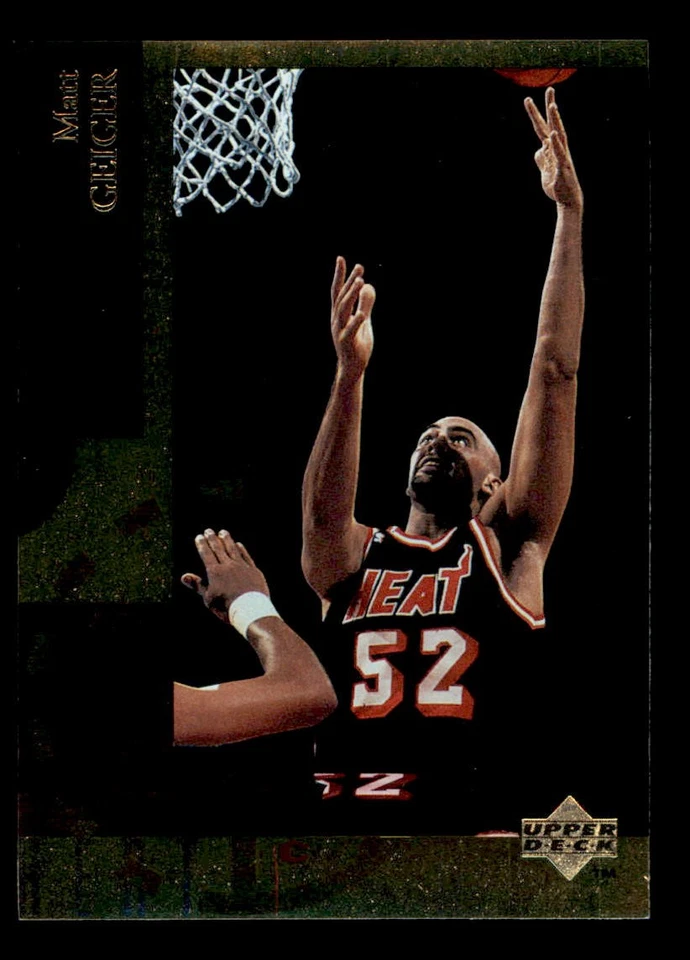 1994-95 Upper Deck Special Edition Gold #135 Matt Geiger  Basketball HEAT NM-MT - Image 1 of 3