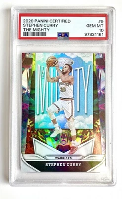 Stephen Curry 2020 certificado Panini The Mighty #9 PSA 10 Pop 8 Foto 1 de 2