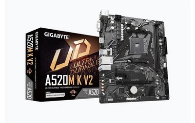 GIGABYTE Mainboard A520M K V2 AMD SOCKET AM4 - Bild 1 von 2