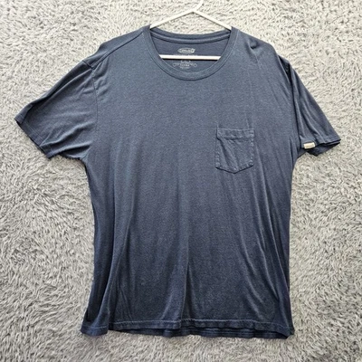 Cariloha T Shirt Men XL (Fits like Large) Crazy Soft Bamboo Pocket Tee Blue - Image 1 of 4
