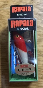 Rapala CDL-7 Lipless RH (REDHEAD) Japan Sonderfarbe Finnland Made. selten! - Bild 1 von 4