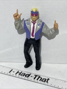 Vintage WWF LJN Rubber 8” Johnny Valiant Figure NICE Condition - Picture 1 of 6