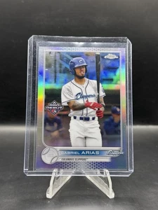 2022 Topps Chrome Pro Debut Gabriel Arias Refractor /99 #PDC-142 Columbus - Picture 1 of 2