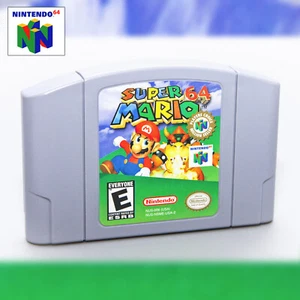 Authentic OEM Nintendo SUPER MARIO 64 N64 Video Game Cartridge | Clean / Tested - Bild 1 von 19