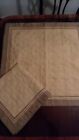 2 Noble Excellence Hampton Gold Quilted Euro European Pillow Sham 26 Nwot