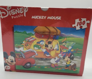Disney Mickey Mouse Jigsaw Puzzle 100 Pieces Sealed 30.5cm x 21.5cm - Picture 1 of 13