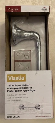 Настенный держатель для туалетной бумаги Pfister Visalia полированный хром - Изображение 1 из 4
