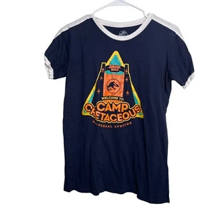 Jurassic World Universal Studios Shirt Youth XL Dinosaur Blue Graphic Top - Picture 1 of 7