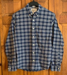 Men's Abercrombie & Fitch L/S Button Front Cotton Shirt Tag Size L Muscle - Picture 1 of 4