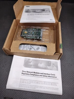 Genuine CISCO VIC2-4FXO Four Port Voice Interface Card NEW FREE SHIPPING - Image 1 of 4