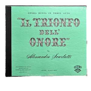 Scarlatti  Il Trionfo Dell'Onore  Cetra Soria 1223  M- - Bild 1 von 5