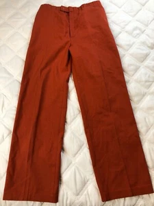 Levi's hoch taillierte Vintage 70er Jahre Damen orange Hose Small 6-8 - Bild 1 von 7