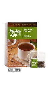 Mighty Leaf Tea Whole Leaf Tea Pouches, Green Tea Tropical 510138