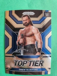 2023 Panini Prizm WWE Top Tier Insert #13 Drew McIntyre Wrestling Card - Picture 1 of 2