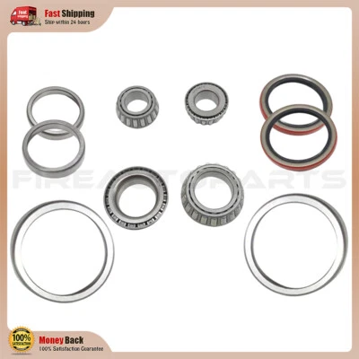 KIT DE COJINETE DE RUEDA DELANTERA Y CARRERA Y SELLO PARA CHEVROLET S10 GMC SONOMA TRACCIÓN TRASERA 6 PIEZAS Foto 1 de 4