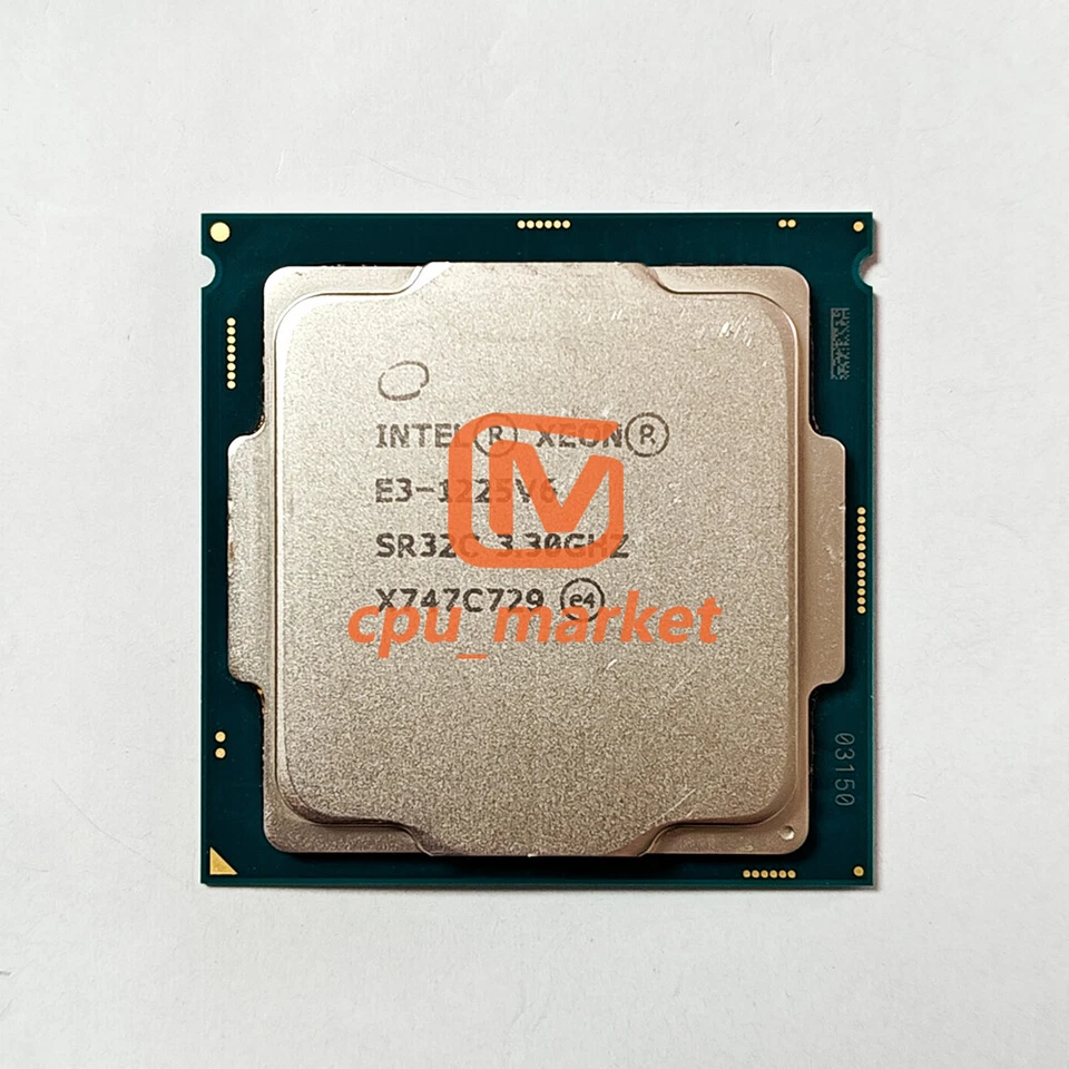 Intel Xeon E3-1225v6 SR32C 3.3GHz 4 Cores 4 Threads 73W LGA1151 CPU Processor - Image 1 of 2