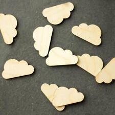 Wooden Mini Clouds for Guestbook Scatter | Baby Shower Party Decoration