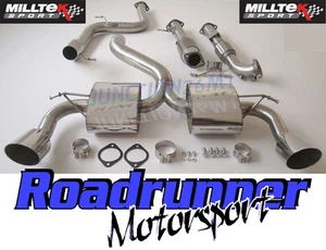 Milltek Focus RS MK2 Exhaust System 3" Non Res Inc RACE Sports Cat & Downpipe - Picture 1 of 1