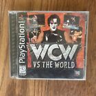 WCW vs. The World PS1 Sony PlayStation 1, 1997 Complete Manual Wrestling Game