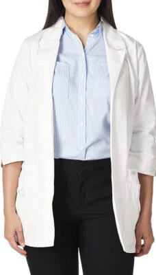 Dickies EDS Professional Whites Women's 30" Lab Coat  Brand New 82402 - Image 1 of 2