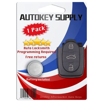 Mando a distancia abatible sin llave de repuesto para Audi S4 2000 2001 2002 2003 04 2005 Foto 1 de 4