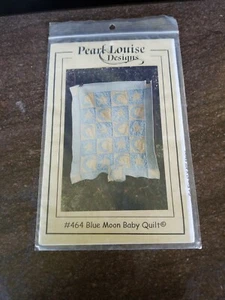 Blue Moon Baby Quilt Muster von Pearl Louise Designs #464 - Bild 1 von 2