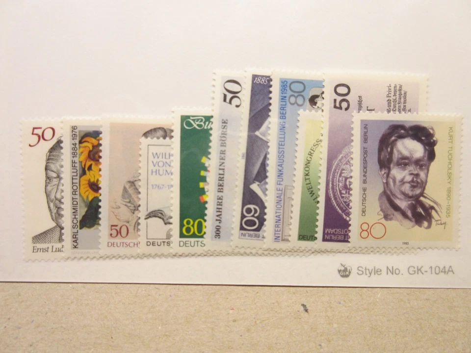 BERLIN 9N496 9N497 9N448 9N499 9N500-9N506 MNH Cat $12 - Image 1 of 1