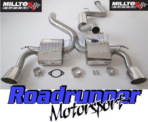 Milltek SSXFD070 Focus RS MK2 Exhaust System Stainless 3" Cat Back Resonated  - Picture 1 of 1