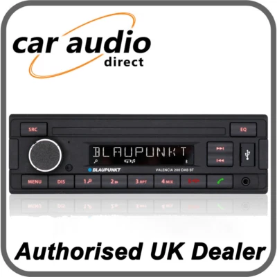 Blaupunkt Valencia 200 DAB BT - DAB+ Bluetooth USB AUX Car Stereo RDS - Image 1 of 3