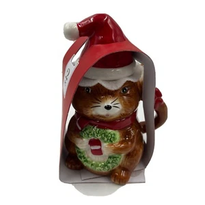 Global Design 16oz Ceramic Christmas Squirrel Coffee Mug AA01B04007 - Picture 1 of 6