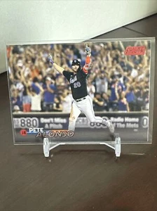 2023 Topps Stadium Club Pete Alonso Red Foil #145 New York Mets - Picture 1 of 2