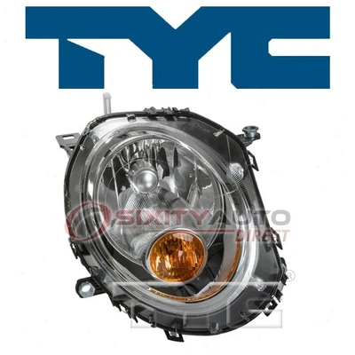 TYC Right Headlight Assembly for 2007-2015 Mini Cooper Electrical Lighting th Foto 1 de 4