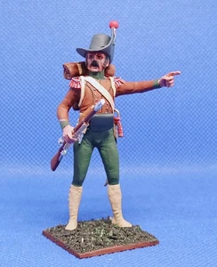 VID soldiers Fr-64-001 NCO, Tiralieur corses - 60 mm painted figure - Picture 1 of 7