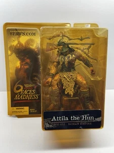 Attila The Hun Mcfarlane's Monsters 6 Faces Of Madness Actionfigur 2004 Neu in OVP - Bild 1 von 10