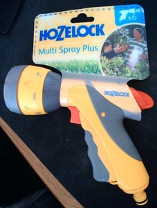 Hozelock: Pistola pulverizadora Multi Spray Plus. 6 ajustes/patrones. Ajusta el flujo. Nuevo - Imagen 1 de 6