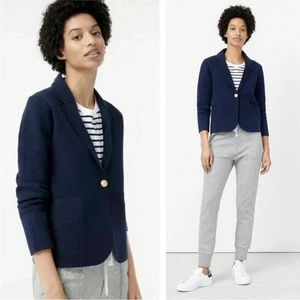 J. Crew Camille Shrunken Sweater Blazer - Foto 1 di 8