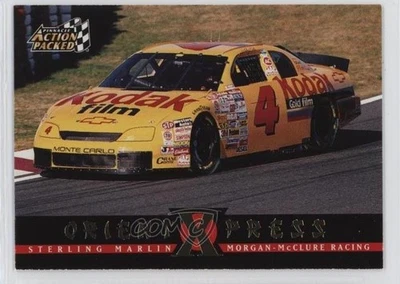 1997 Pinnacle Action Packed Orient Xpress Sterling Marlin #76 - Image 1 of 2