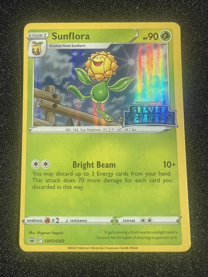 Sunflora - (Prerelease) SWSH269 SWSH: Sword & Shield Promo Cards Promo NM - Image 1 of 2